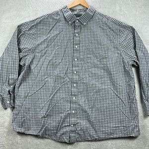 Oak Hill Long Sleeve Button Down Shirt Men’s Size 3XLT